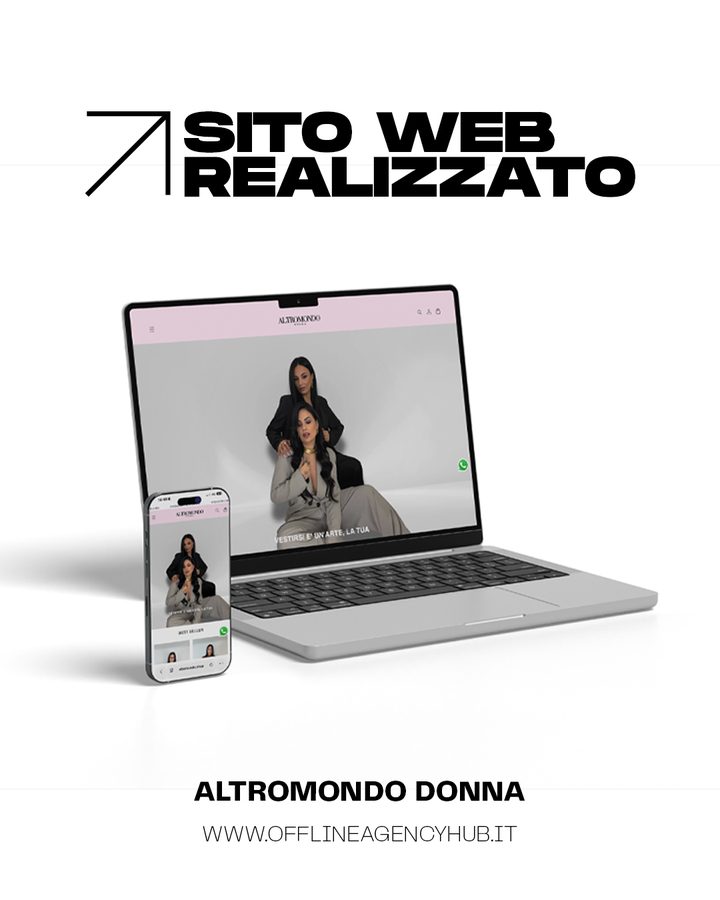 Sito web realizzato per Altromondo Donna